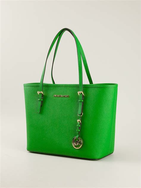 michael kors green leather bag|michael kors tote bag sale.